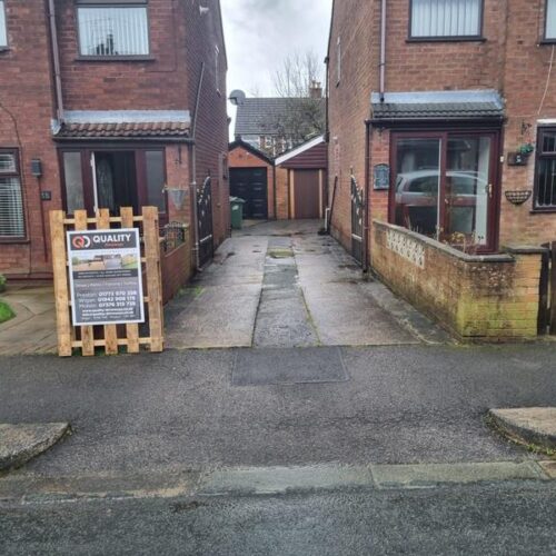wigan block paved driveway 01