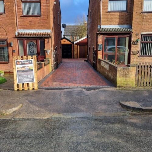 wigan block paved driveway 04