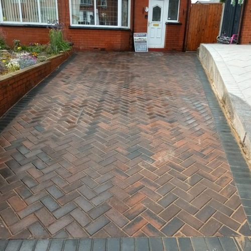 driveway wigan block paving project 01
