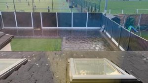 wigan garden renovation artificial grass 01