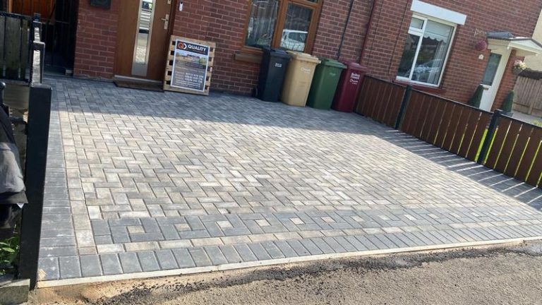 block paved driveway blackpool 01